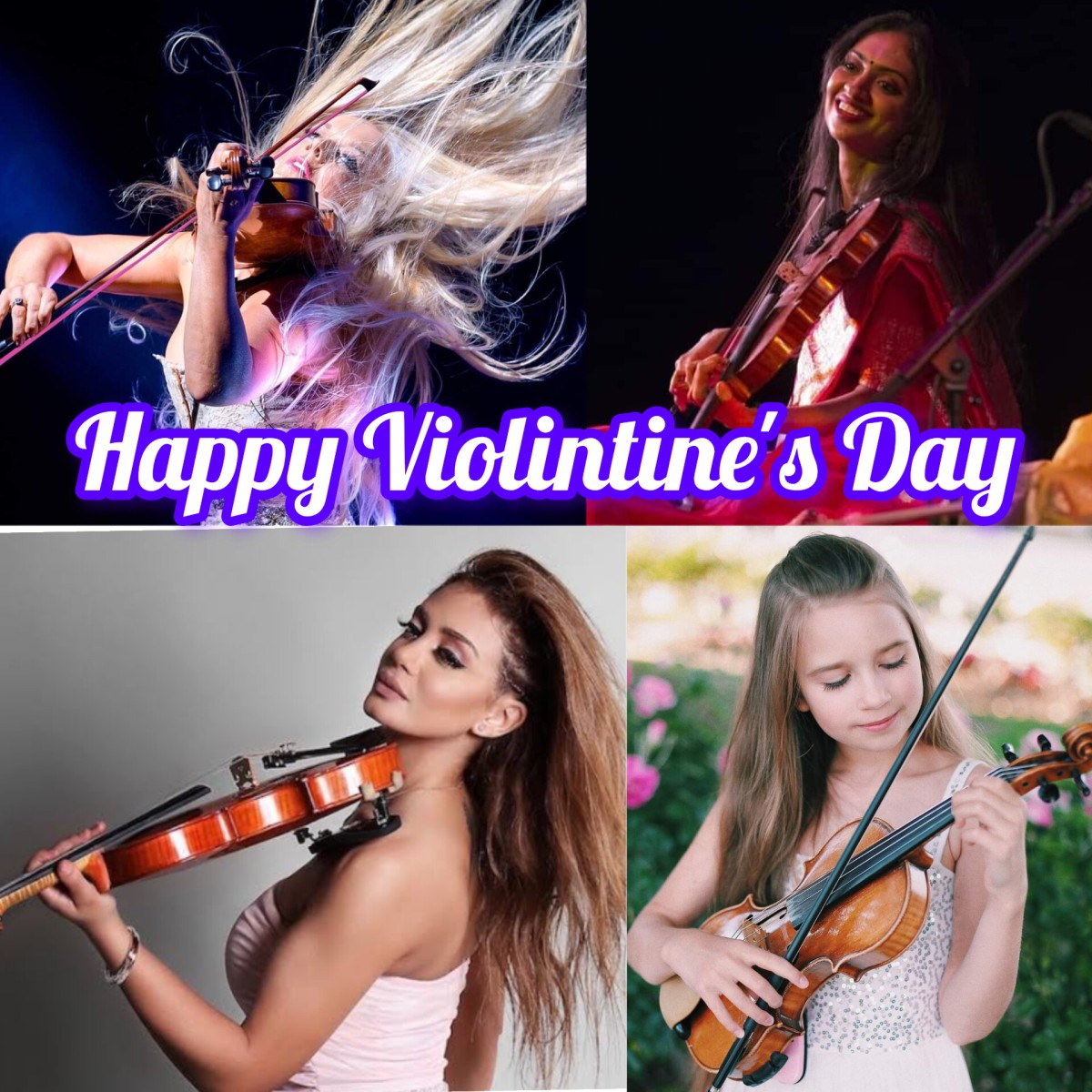 Woman and violin! Happy Valentine’s rather Violintine’s Day – Beyond Bollywood